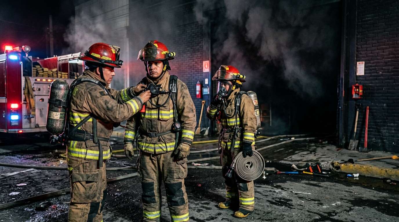 Estabilidad en Terreno: Por Qué el Pie es el Primer — Equipamiento de Bomberos | MESECI