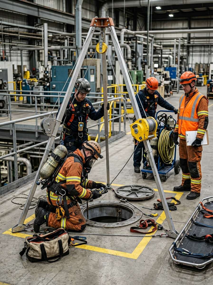 Espacios Confinados: Qué Son, Tipos y Normativa — Seguridad Industrial | MESECI