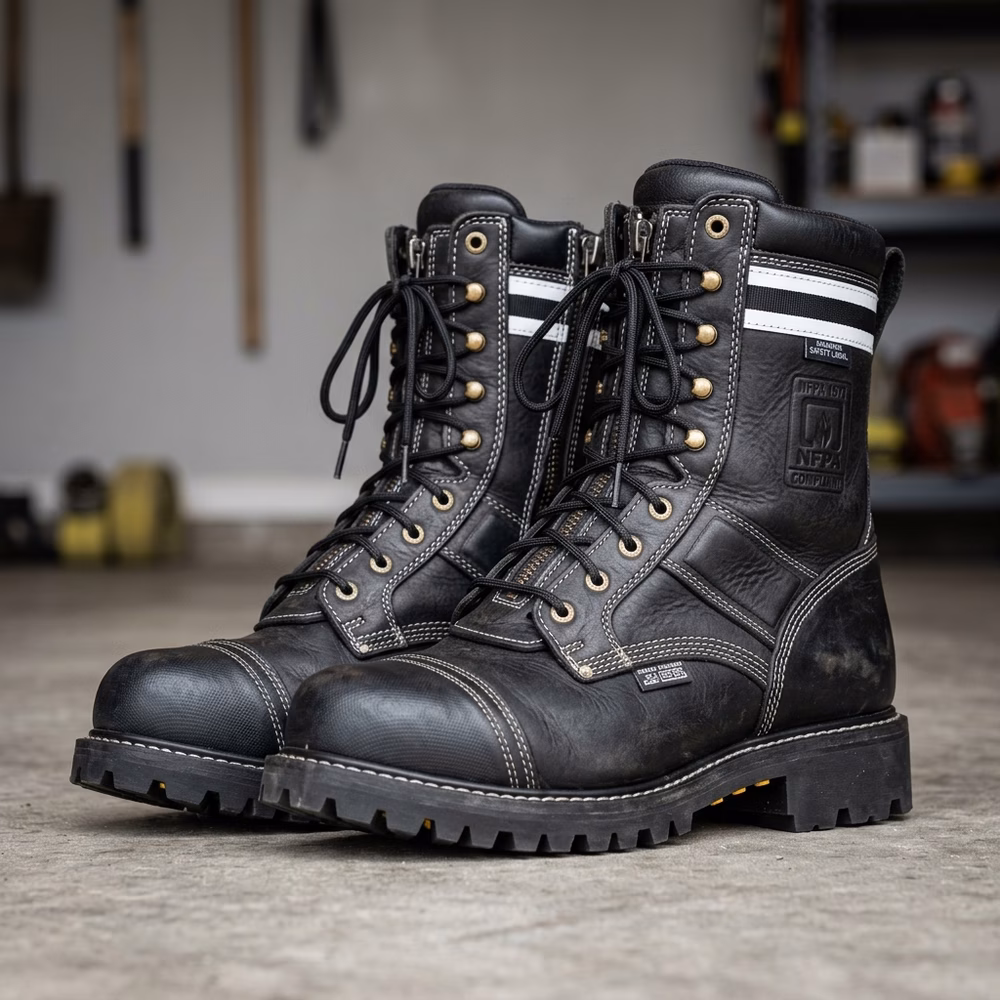 Bota de Cuero Estructural — NFPA 1970