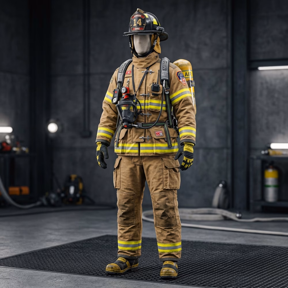 Equipamiento para bomberos certificado NFPA 1970