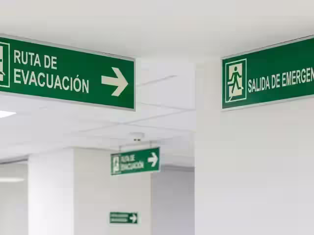 Señalización de Rutas de Evacuación